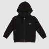 Youth UNIT | Unit Stack Kids Zip Thru Hoodie Black